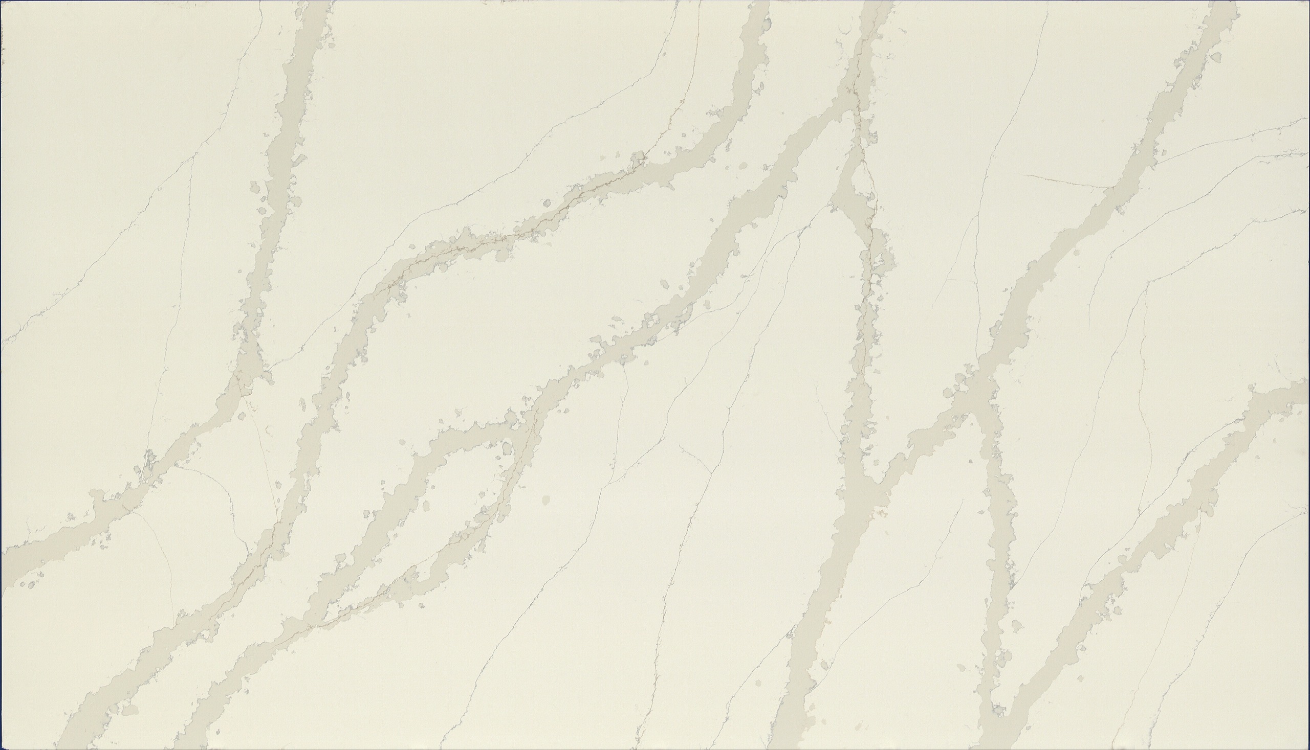 calacatta melamy quartz full slab