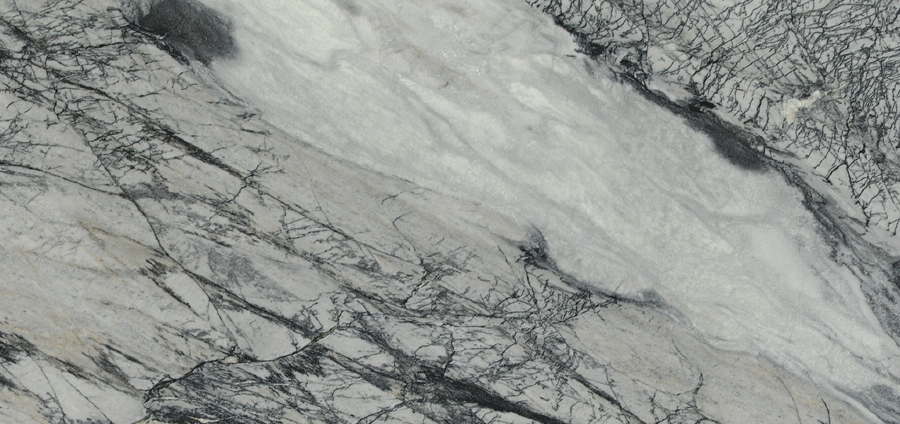 Blanco Alpes marble close up